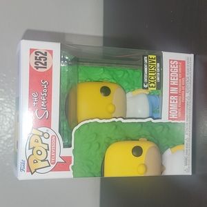 Pop Funko Homer in hedges